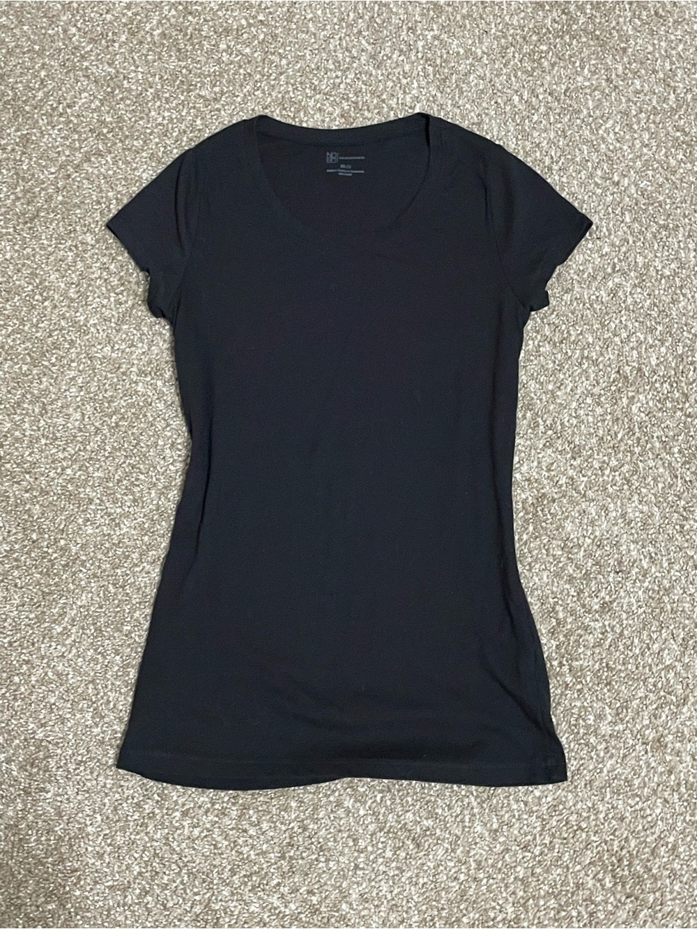 No Boundaries Black Short Sleeve Baby Tee